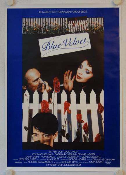 Blue Velvet originales deutsches Filmplakat